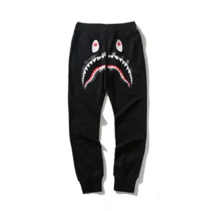 Bape Black Shark Pants