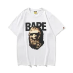 White Printed A Bathing Ape T Shirt